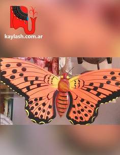 Mariposas de madera pintada Origen: Indonesia