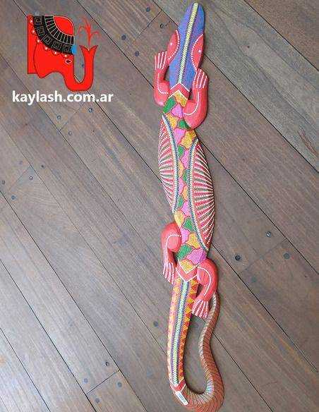 iguanas-puntillismo-colores-panel-artesanal-decoracion-tribal-punto-por-punto-wall-art-mistico-kaylash