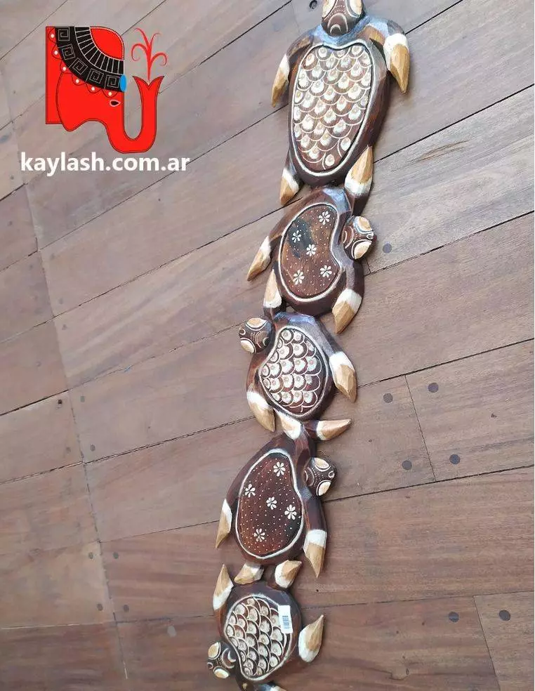 Tortugas en madera Origen: Indonesia