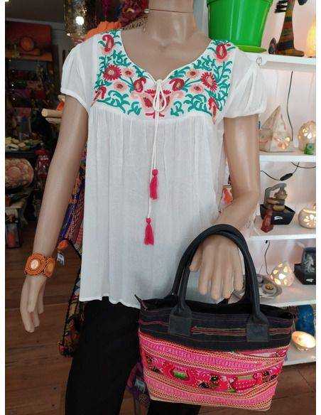 Camisola bordada Origen: India Camisola bordada Origen: India