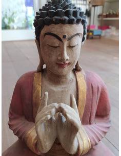 Buda de madera antique 2