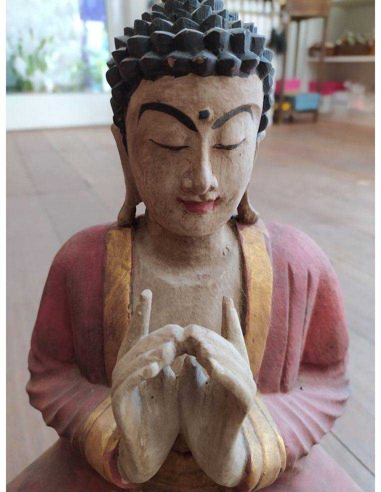 Buda de madera antique