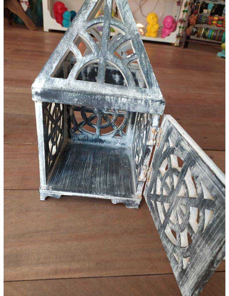 Farol en madera Origen: India