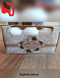 Veloncitos aromáticas en caja por 3