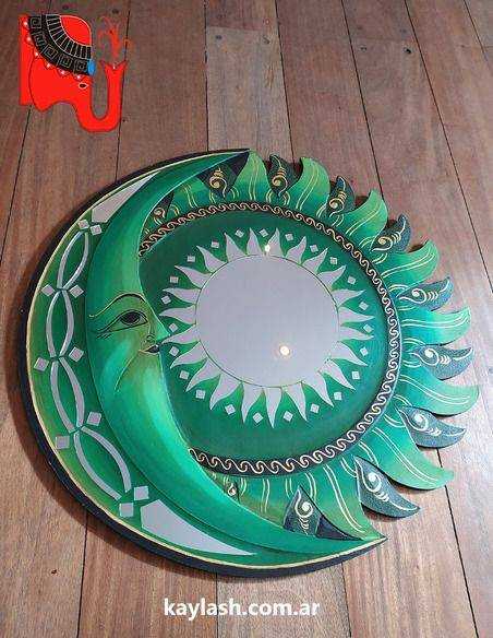 Espejo Sol y Luna 60cm