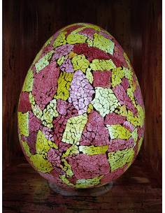 Lámpara de fibra con vidrios Origen: Indonesia