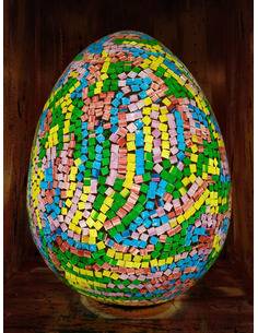 Lámpara de fibra con vidrios Origen: Indonesia 2