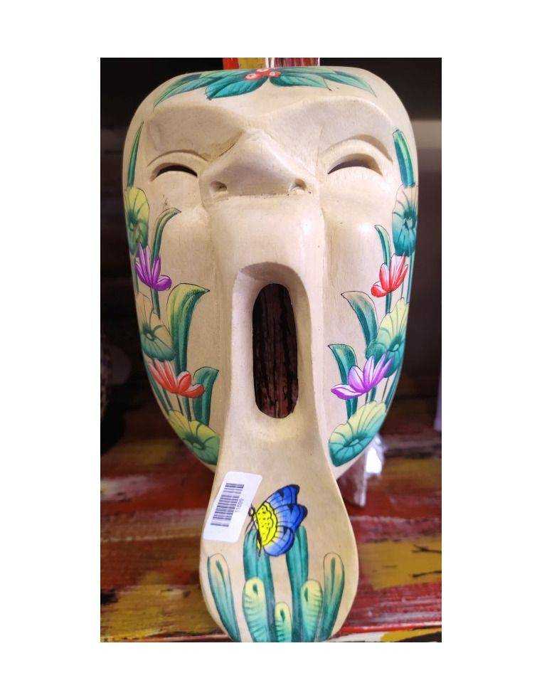 mascara-scream-pintada-madera-tallada-artesanal-decoracion-pared-estilo-tribal-místico-kaylash