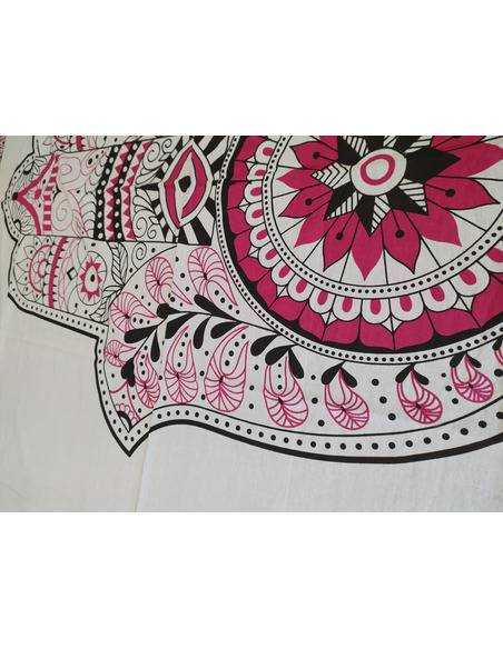 Manta de 2 plazas, Medida 220x240cm Origen: India Manta de 2 plazas, Medida 220x240cm Origen: India