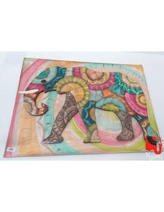 Cuadro madera tallada único modelo, descuento en pago contado efvo.