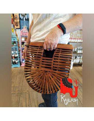 Cartera madera Kris wood