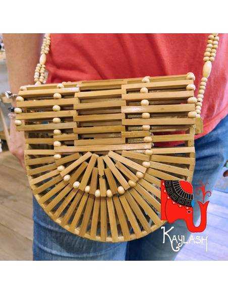Cartera madera Kris wood