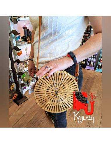 Cartera madera Kris wood