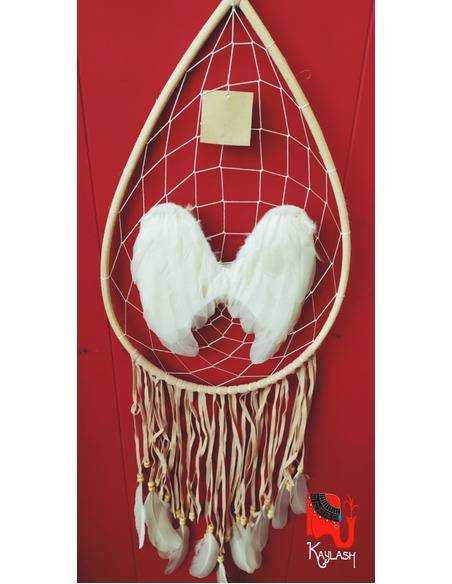 Atrapasueño Bambú plumas