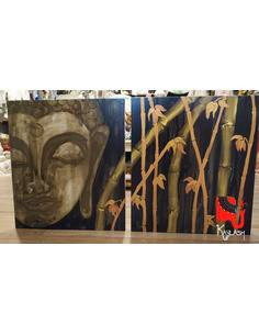 cuadro-diptico-buda-dos-piezas-decoracion-zen-místico-arte-pared-living-kaylash 2