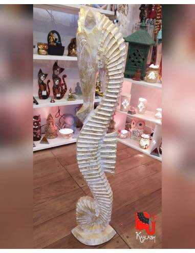 hipocampo-dorado-1m-escultura-decorativa-lujo-diseño-interiores-místico-un-metro-kaylash