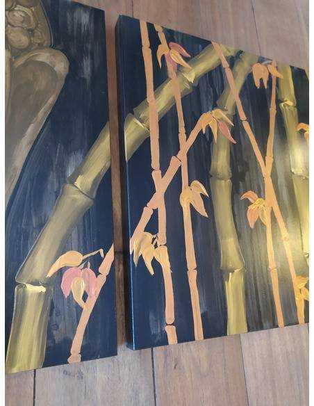 cuadro-diptico-buda-dos-piezas-decoracion-zen-místico-arte-pared-living-kaylash