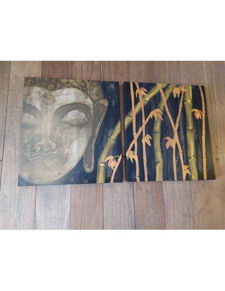 cuadro-diptico-buda-dos-piezas-decoracion-zen-místico-arte-pared-living-kaylash