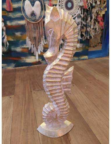 hipocampo-dorado-80cm-escultura-decorativa-lujo-diseño-interiores-místico-kaylash
