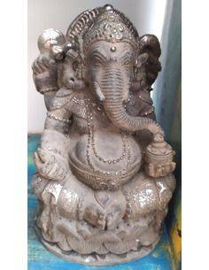 Ganesha simil piedra / cemento 