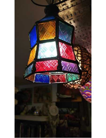 lampara-farol-tipo-vitreaux-colgante-iluminacion-artesanal-vidrio-mistico-hogar-kaylash