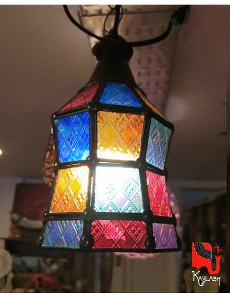 lampara-farol-tipo-vitreaux-colgante-iluminacion-artesanal-vidrio-mistico-hogar-kaylash