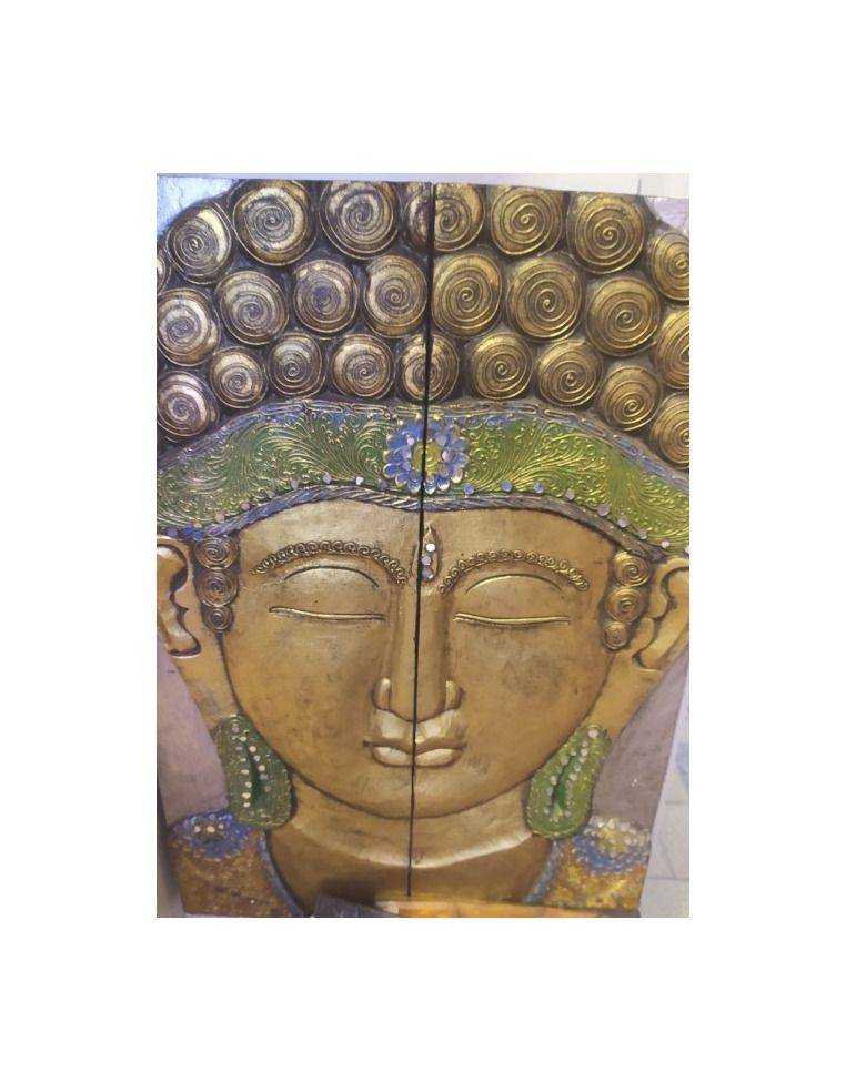 Cuadro buda bisagra 75cm x 52cm Origen: Indonesia