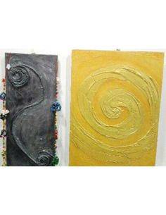 Cuadro en óleo y acrílico