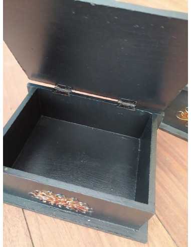 Caja tallada elefante