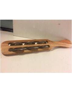 pandereta-indonesa-artesanal-madera-tallada-percusion-etnica-mística-decoracion-hogar-kaylash