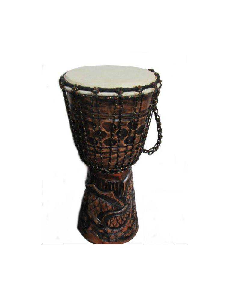 Djembe tallado 40cm