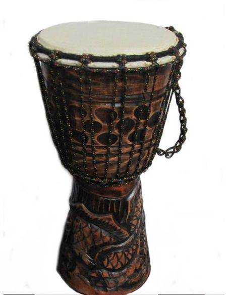 Djembe tallado 40cm