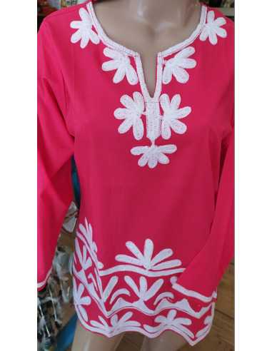 Camisola bordada Bohemia