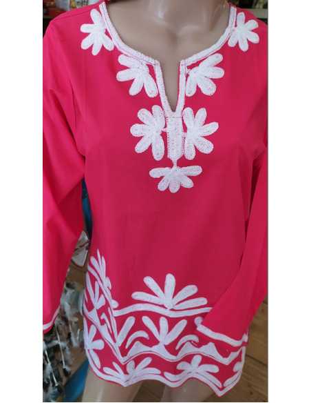 Camisola bordada Bohemia
