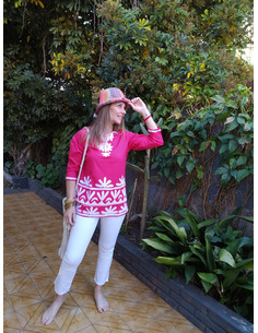 camisola-bordada-bohemia-mujer-blanca-estilo-boho-chic-artesanal-kaylash 2