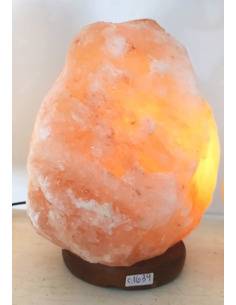 Lámpara de sal del Himalaya Origen rocas: Pakistán