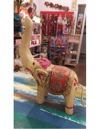 elefante-pintado-trompa-alta-decorativo-suerte-prosperidad-artesanal-místico-hogar-kaylash-2026