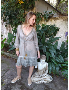 Vestido solero bordado