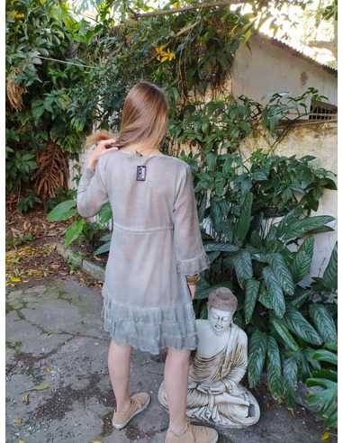 Vestido solero bordado