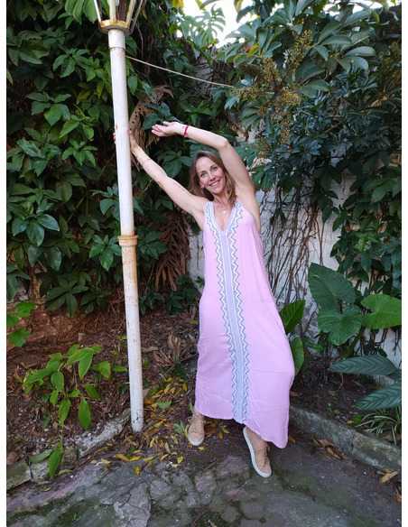 Vestido Seminyak Bordado
