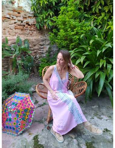Vestido Seminyak Bordado