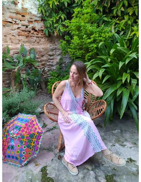 Vestido Seminyak Bordado