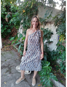 Vestido un hombro