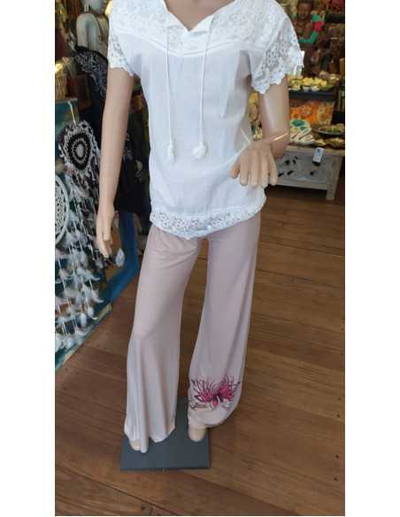 Pantalón flor