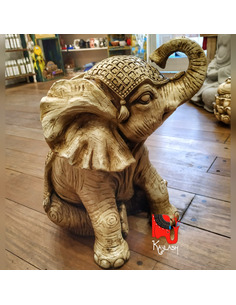 Elefante resina manto 2