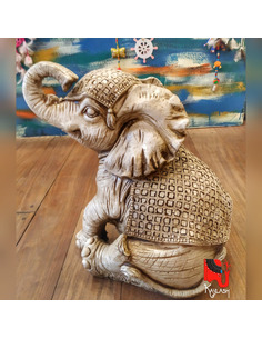 Elefante resina manto