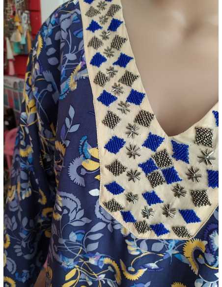 Vestido Desigual Azul