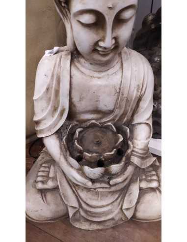 Fuente de agua Buda loto