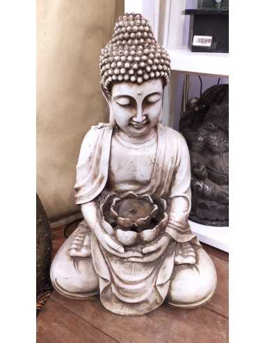 Fuente de agua Buda loto