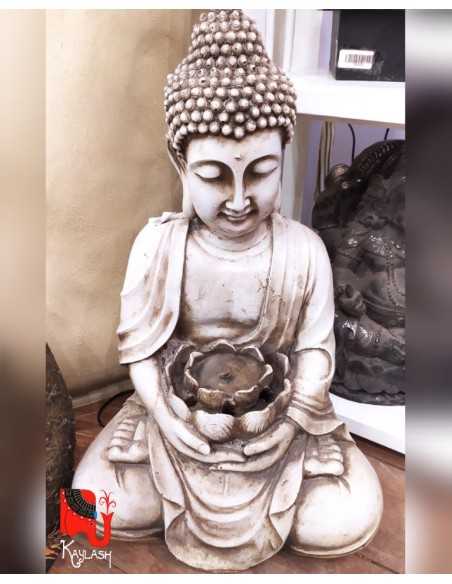 Fuente de agua Buda loto